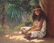 Portrait of a Polynesian Girl Thomas